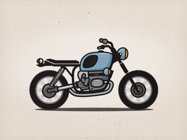 Минималистичный мотоцикл