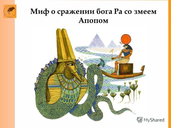 Боги древнего Египта Бог Апоп