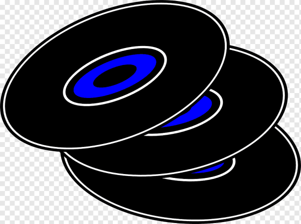 Мультяшная виниловая пластинка