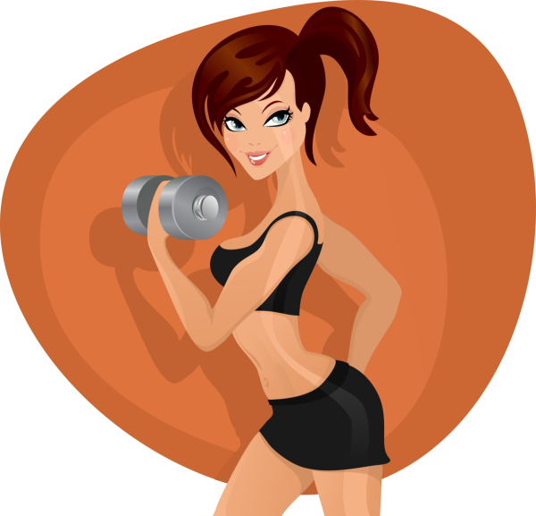 Тренировка иллюстрация