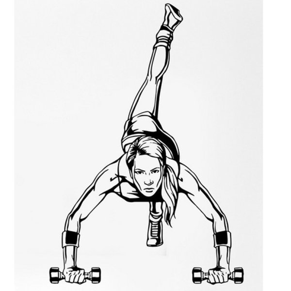 Фитнес рисунки