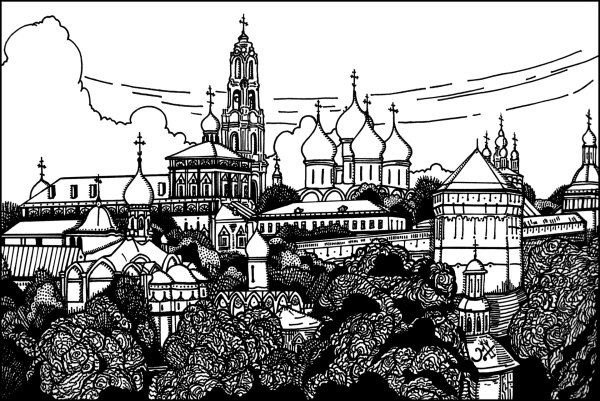 Киев рисунок