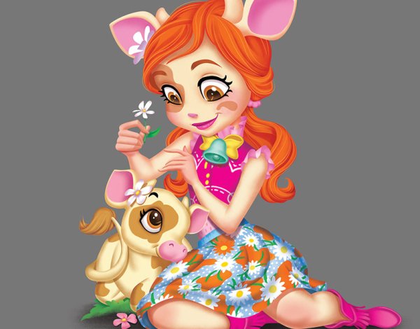 Энчантималс Кейли коровка