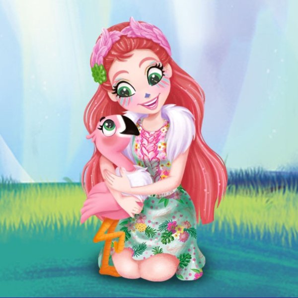 Кукла Энчантималс Фэнси Фламинго