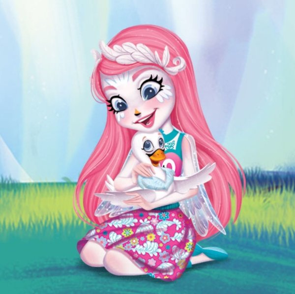 Саффи лебедь Энчантималс