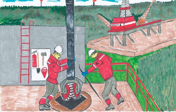 Нефтяник для детей