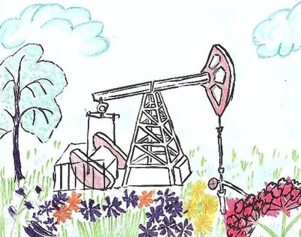 Нефтяник глазами детей