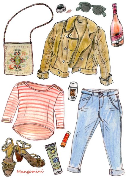 Рисунки одежды