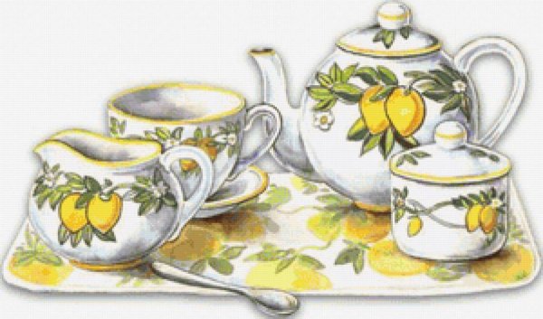 Чайная посуда раскраска для детей