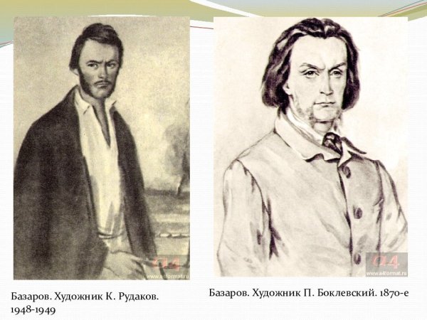 П. Боклевский. Базаров. 1870