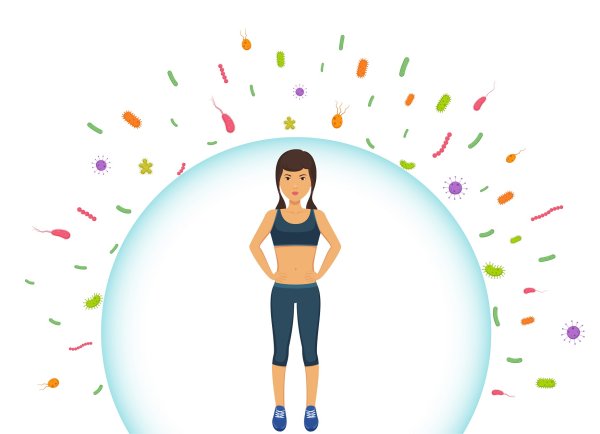 Укрепление иммунитета рисунок