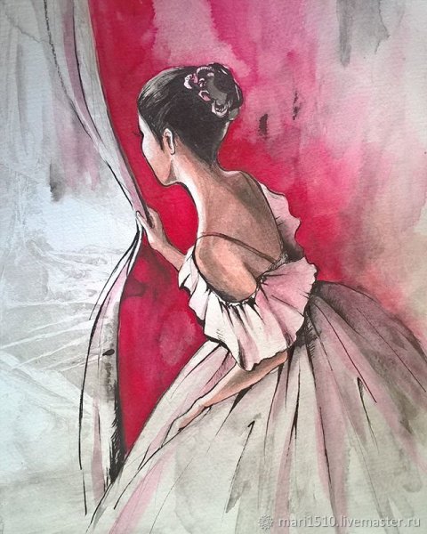 Танцовщица Графика