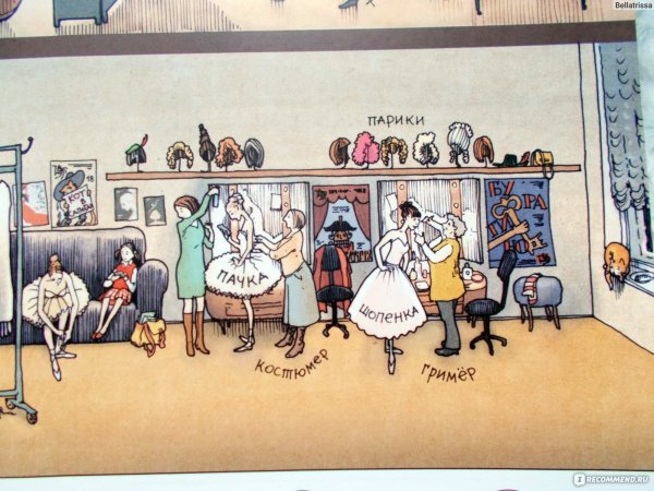 Гримерная в театре