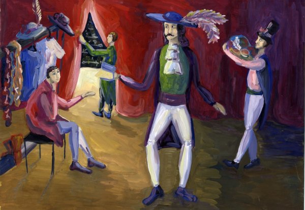 Театр гуашью