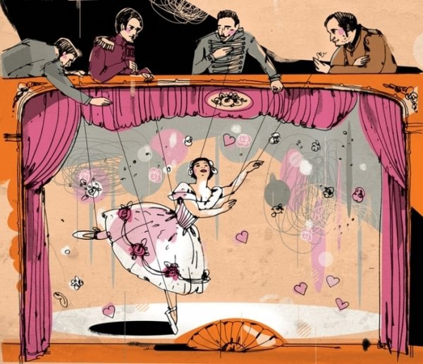 Спектакль иллюстрация