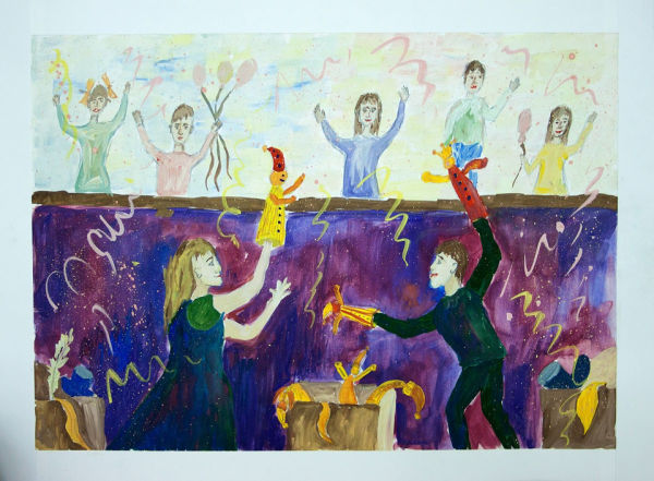 Дом детского творчества рисунок