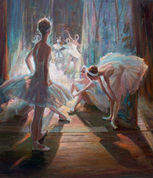 Художник Алиса Гибет балерины