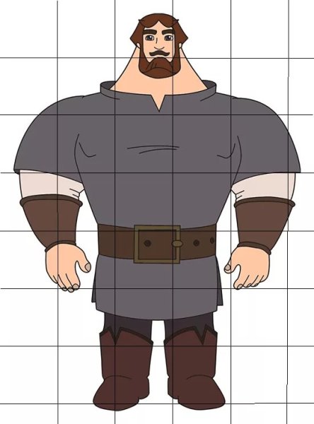 Алеша Попович портрет богатыря