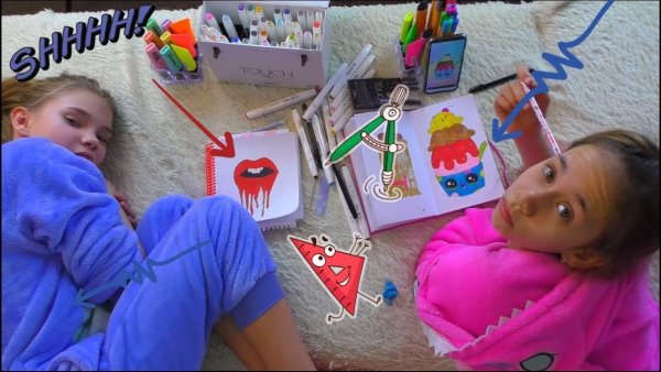 Канал Ксения Куприкова рисунки