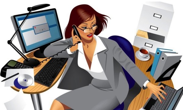 Бухгалтер иллюстрация