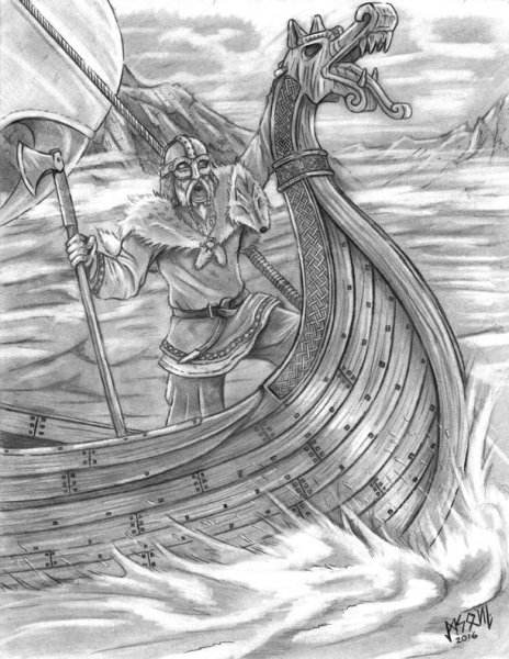 Драккар варягов