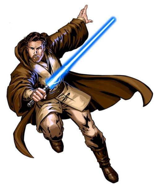 Раскраска Звёздные войны Страж храма джедаев