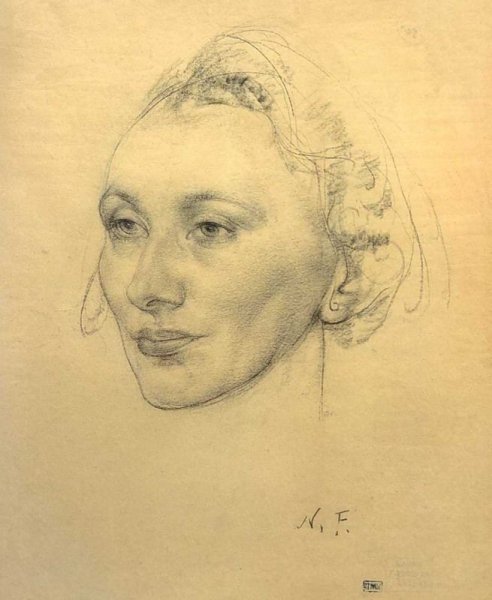 Николай Фешин уголь