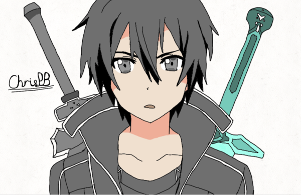 Кирито рисунок