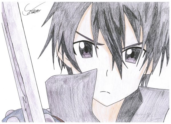 Кирито рисунок