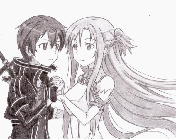 Кирито и Асуна чб