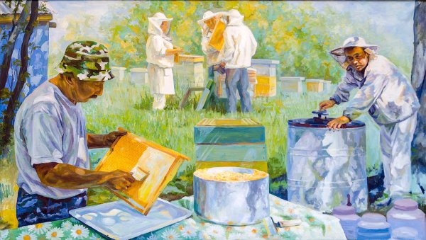 Пасечник в живописи