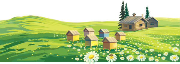 Деревня на прозрачном фоне