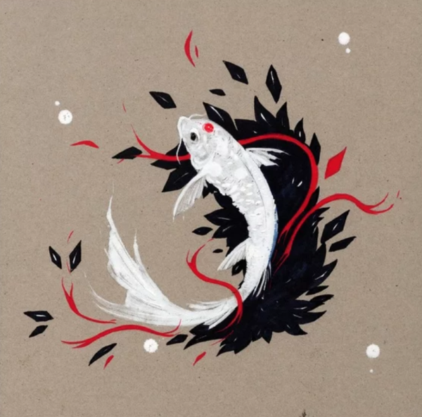 Карпы кои Хаяо Миядзаки