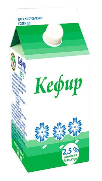 Коробка кефира