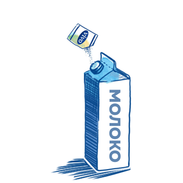 Кефир рисунок