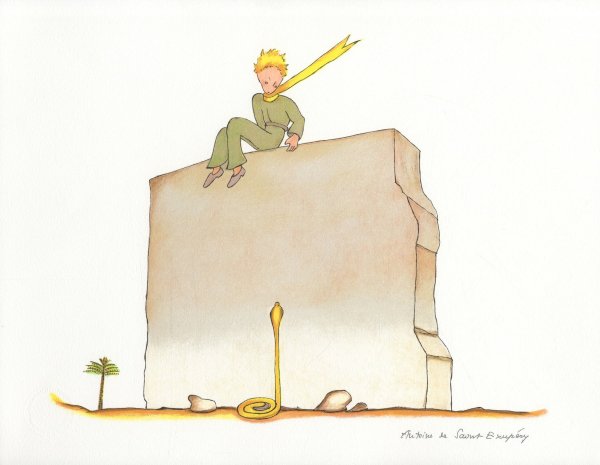Маленький принц иллюстрации из книги
