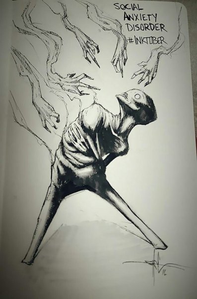 30 Фобий в рисунках Шона Косса