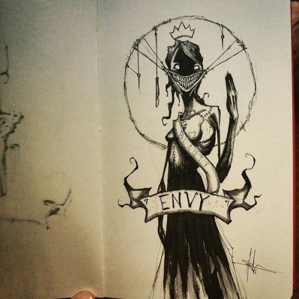 Шон Косс рисунки расстройства биполярное