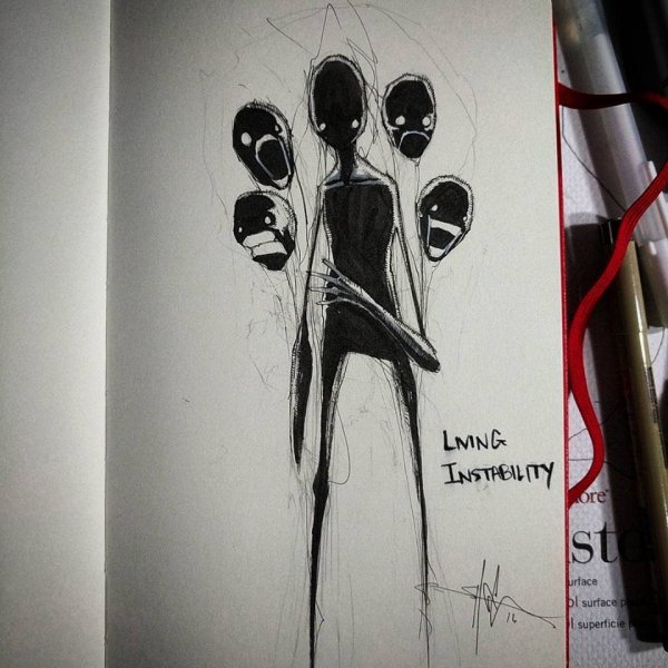 Художник Шон Косс фобии