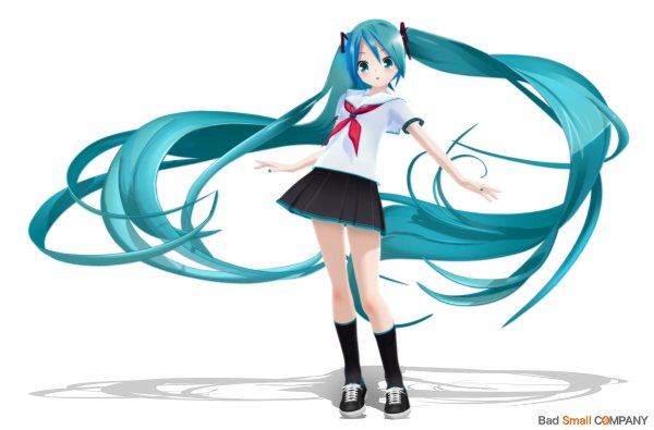 Раскраски аниме Хатсуне Мику