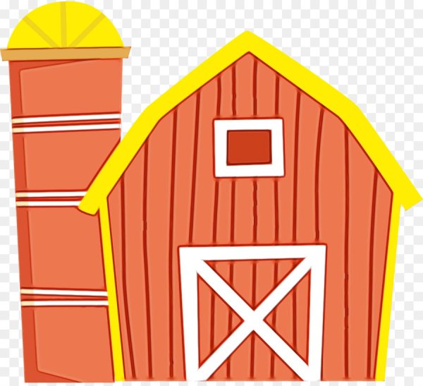 Мультяшный фермерский домик