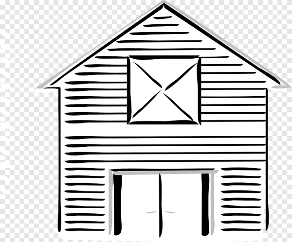 Сарай силуэт