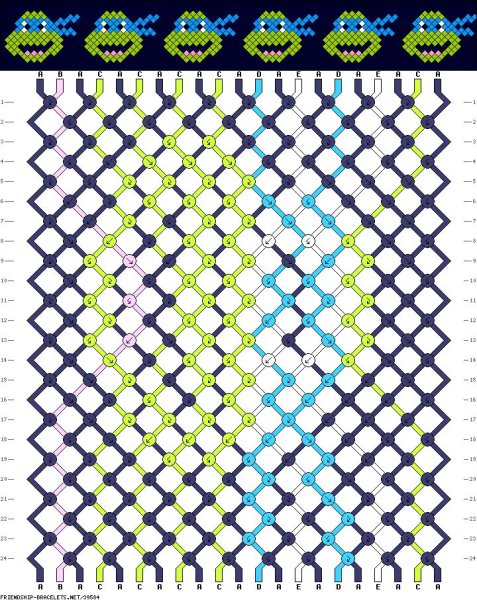 Фенечка схема