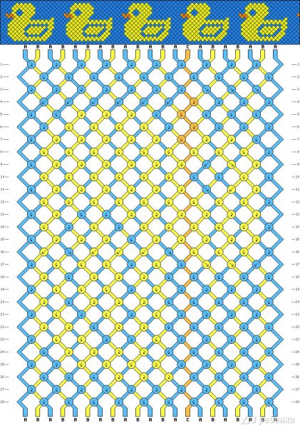 Схемы фенечек