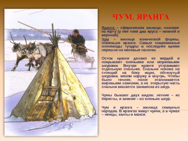 Традиционное жилище чукчей