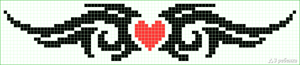 Схемы фенечек прямым плетением