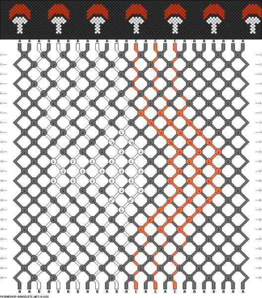 Фенечки схемы с рисунками