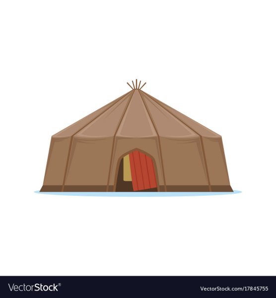 Вигвам жилище индейцев внутри