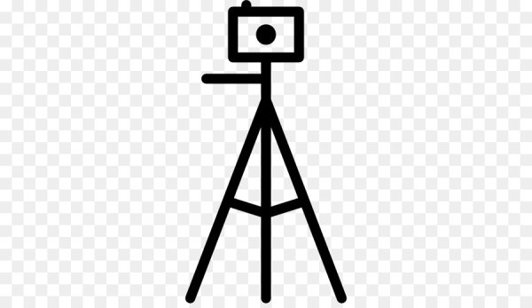 Камера на треноге вектор