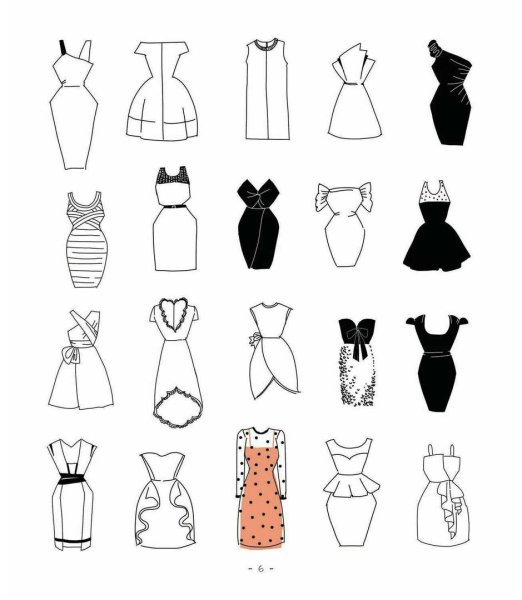 Платья для рисования